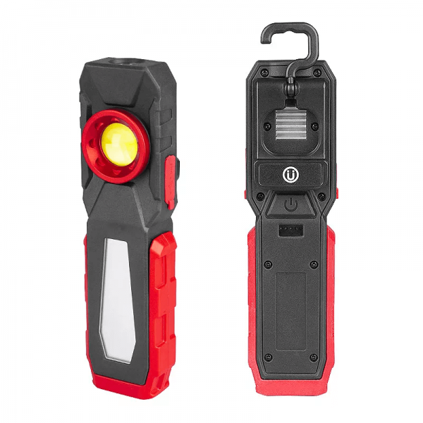 Rechargeable Magnetic Base 3W+10W LED USB Camping Working Light - Image 4