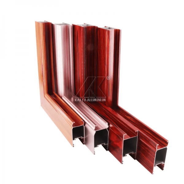 Windows and Doors Aluminum Bulding Material Extrusion Profile For Sale - Image 2