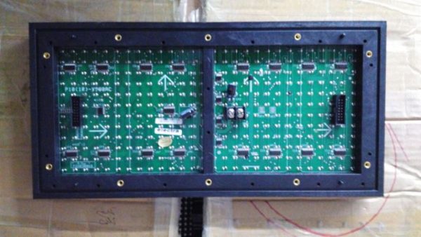 P10 Yellow Color Led Display Module - Image 2