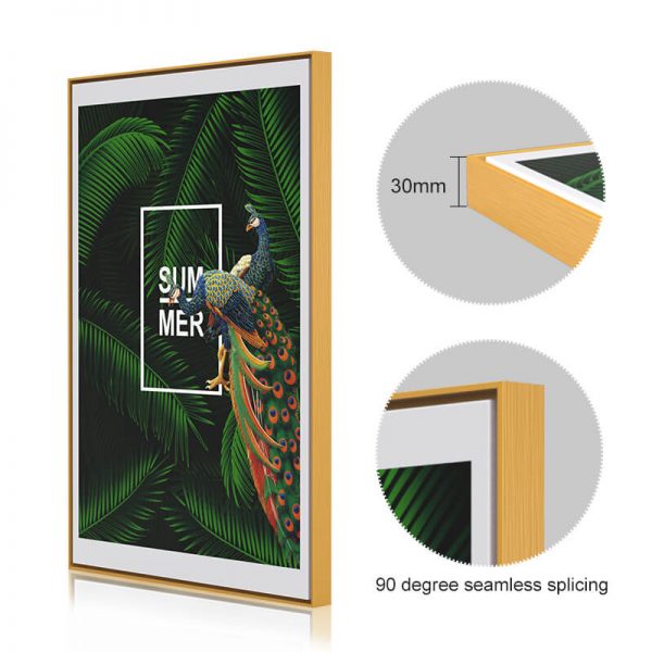 Metal line wall photo frame home decor photo frame Wall Art Painting Modern Home Decor Picture For Living Room - Image 5