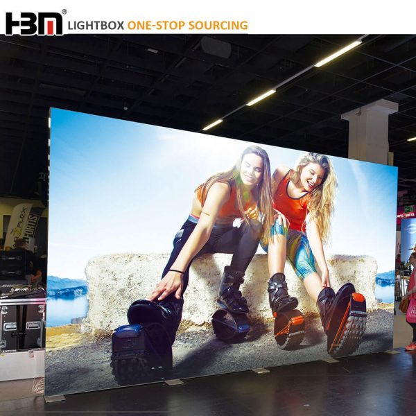 exhibition stands aluminum frames 160MM edgelit LED SEG aluminum extrusion profile - Image 3