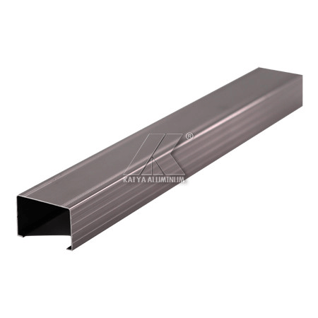U Shape Decorative Aluminum Trim For Curtain Rod 5.8-6.0M Length OEM Service - Image 3