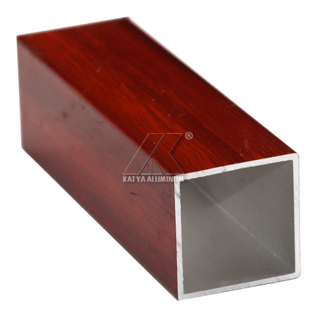3D Wood Grain T3 - T8 Aluminium Tube Profiles Alloy Aluminium 25mm * 25mm - Image 3