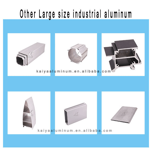 5.8m Length Industrial 6063 Aluminium Extruded Profiles / Aluminum Circle - Image 5