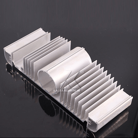 Heatsink Aluminum Extrusion Profiles Mill Finish Customize Size T5 Temper - Image 4