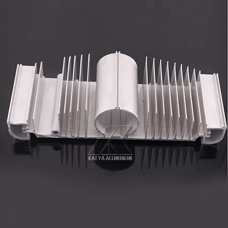 Heatsink Aluminum Extrusion Profiles Mill Finish Customize Size T5 Temper
