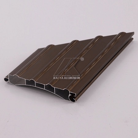 Bronze Roller Shutter Aluminium Profile Electrophoresis Surface Treatment - Image 4