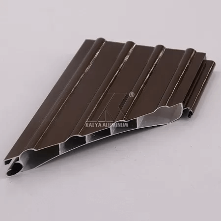 Bronze Roller Shutter Aluminium Profile Electrophoresis Surface Treatment - Image 2