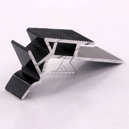Anodized Furniture Aluminium Profiles Recyclable For Ladder Black Plus LED - Image 2