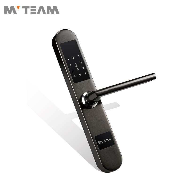 20181224111035923 Code Door Lock 304 Stainless Steel House Door Lock Support Password Card Mechanical Key Unlock