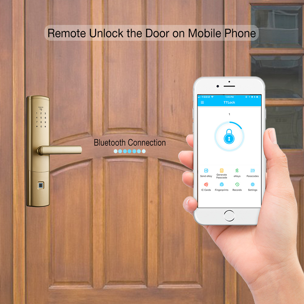 20190327155654355 Phone Controlled Door Locks Digital WiFi Bluetooth Smart door lock With TTLOCK APP