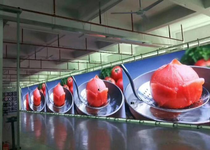 SMD High Resolution HD LED DISPLAY 6mm Pixel Pitch Fixed Installation Large Viewing Angle 0