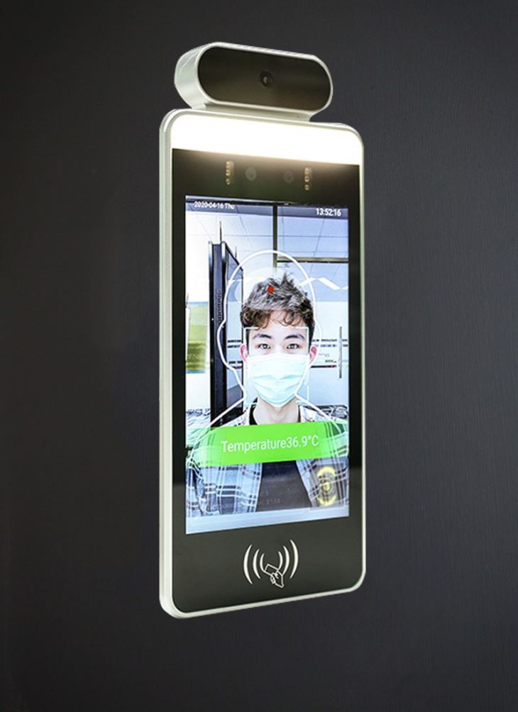 8 Inch Face Recognition Temp Measurement Module