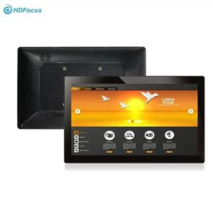 10.1 Inch Wilress Black Tablet Wall Mount Touch Monitor - Image 2
