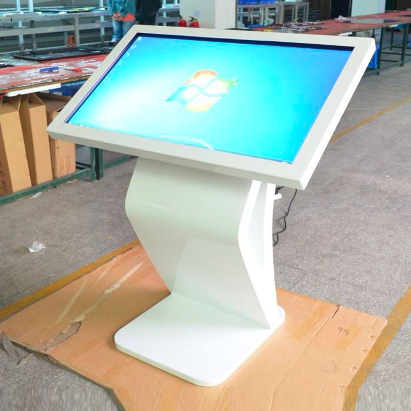 product-1-1 43 Inch K Shape LCD Multi Touch Screen Digital Advertising Machine