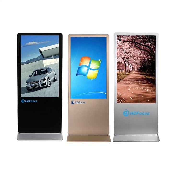 Floor Standin Android Video Lcd Advertising Kiosk