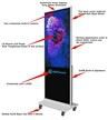Floor Standing 55 Inch Touch Screen Digital Signage Kiosks - Image 5