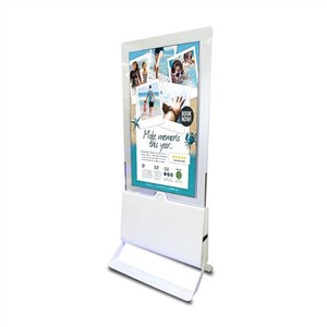Ultra Slim Double Sided Floor Display - Image 2