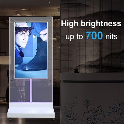 43" Transparent LCD Double Sided Video Player - Image 5