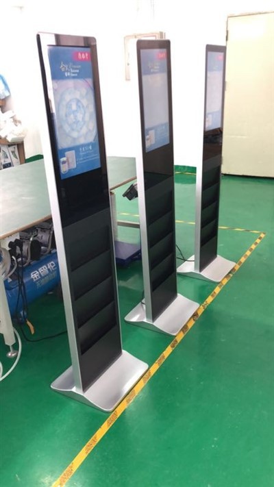 Standing Digital Signage With Brochure Holder - Image 7