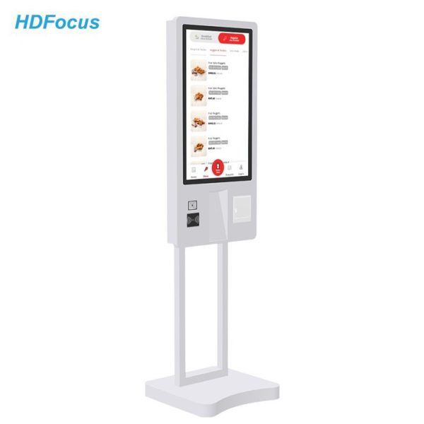 43" Self Service Cash Register Kiosk Pay Machine