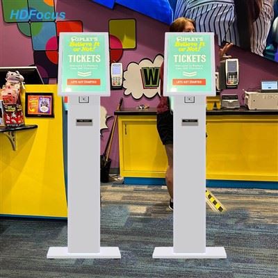 21.5 Inch Queuing Floor Standing Kiosk - Image 3