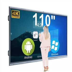 110 Inch Display 10 Points IR LCD Interactive Whiteboard - Image 2