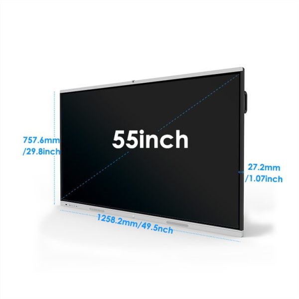 55 Inch Display Touch Screen Digital Smart Interactive