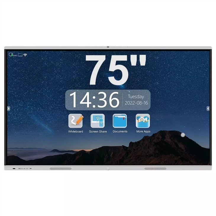 4K Slim Smart 75 Inch LCD Interactive Whiteboard