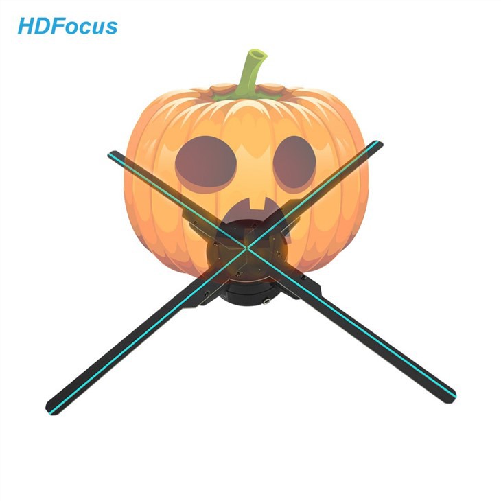 75Cm Splicing Wifi 3D Led Fan Display Advertising Fan