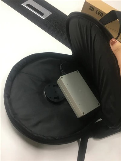 Portable 3D Hologram Backpack Fan For Trade Shows - Image 3