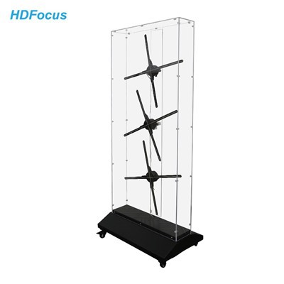 1x3 Holographic Fan 3d Splicing Cabinet - Image 4