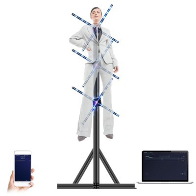 1*3 Human Shape Hologram Led Fan Diy - Image 6