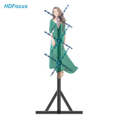 1*3 Human Shape Hologram Led Fan Diy - Image 4