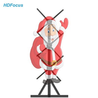 1*3 Human Shape Hologram Led Fan Diy - Image 2