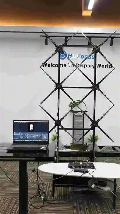 HDMI-input Hologram Fan 2*3 Splicing Solution - Image 5