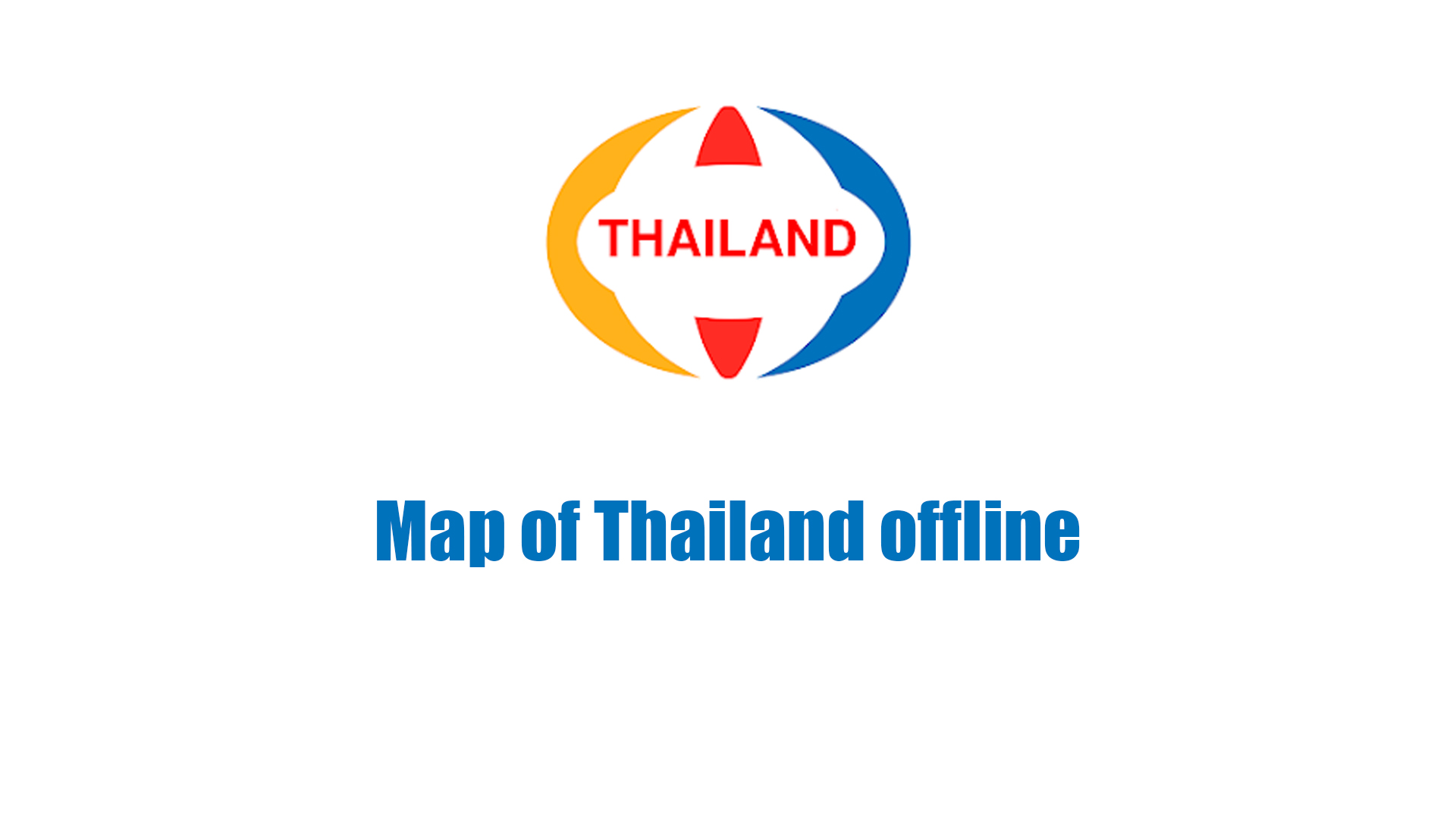 Map of Thailand offline - Tech Guides Myanmar