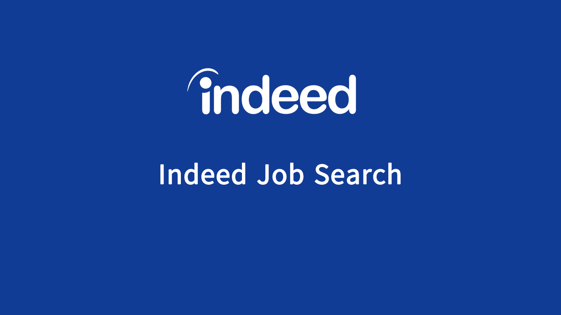 Indeed Job Search IOS - Tech Guides Myanmar