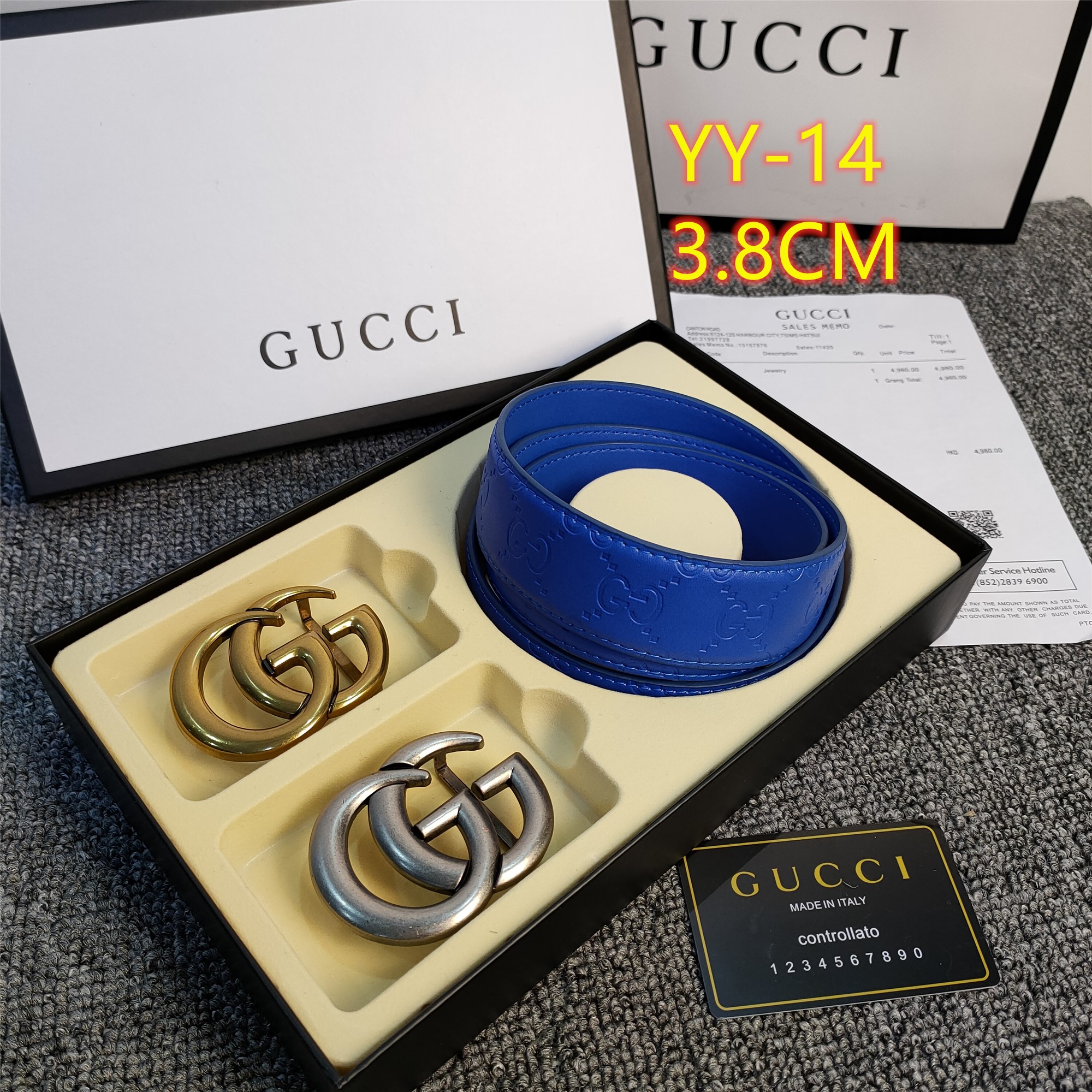 24.02 $ GUCCI   CODE shu-2690-R gallery