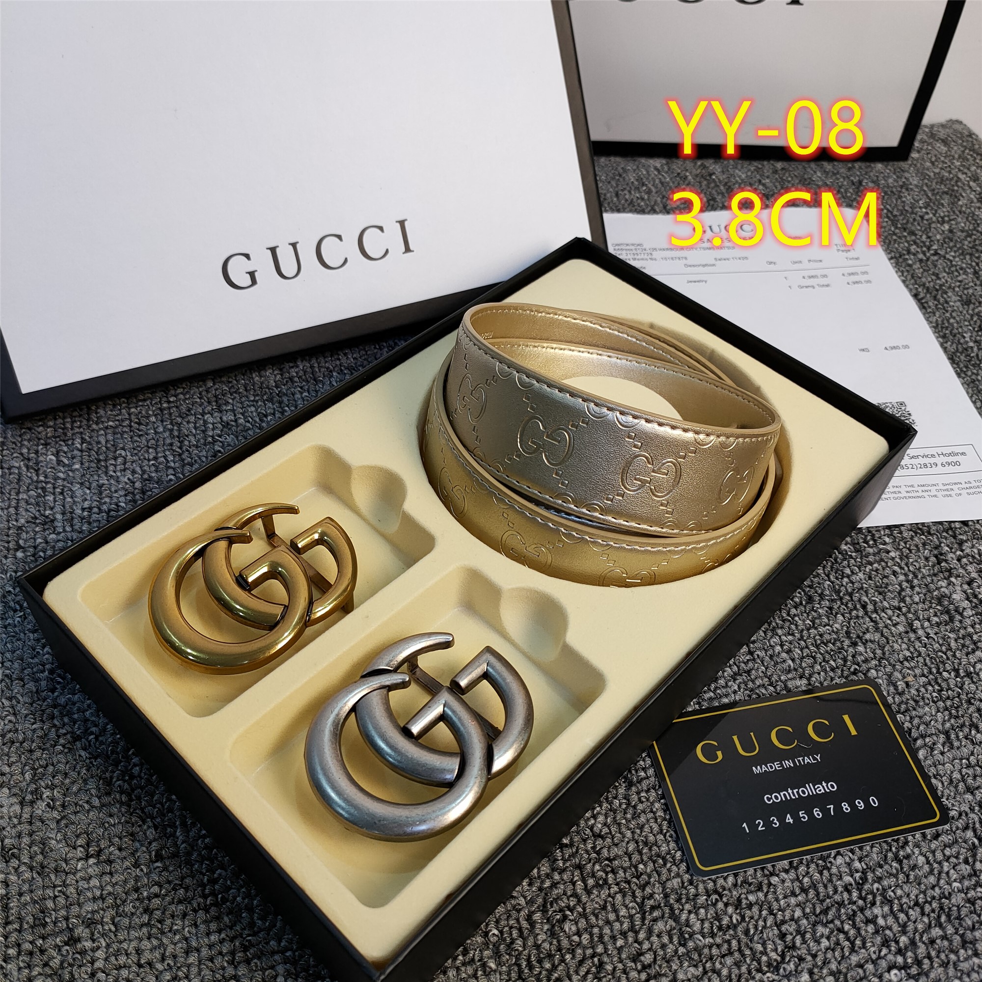 24.02 $ GUCCI   CODE shu-2690-R gallery