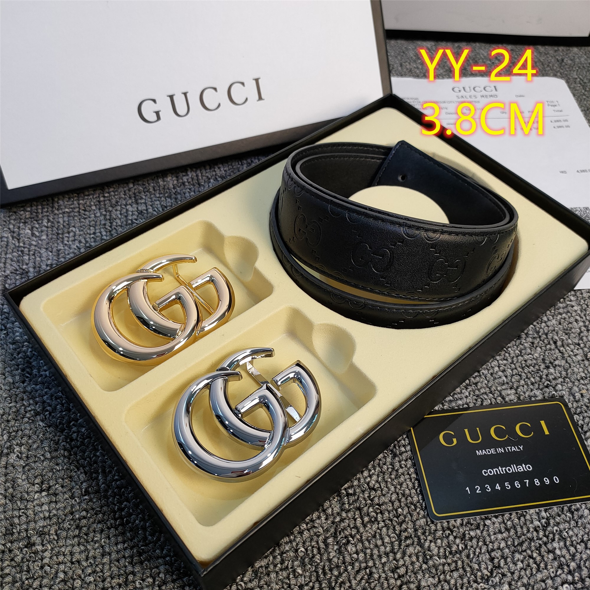 24.02 $ GUCCI   CODE shu-2690-R gallery