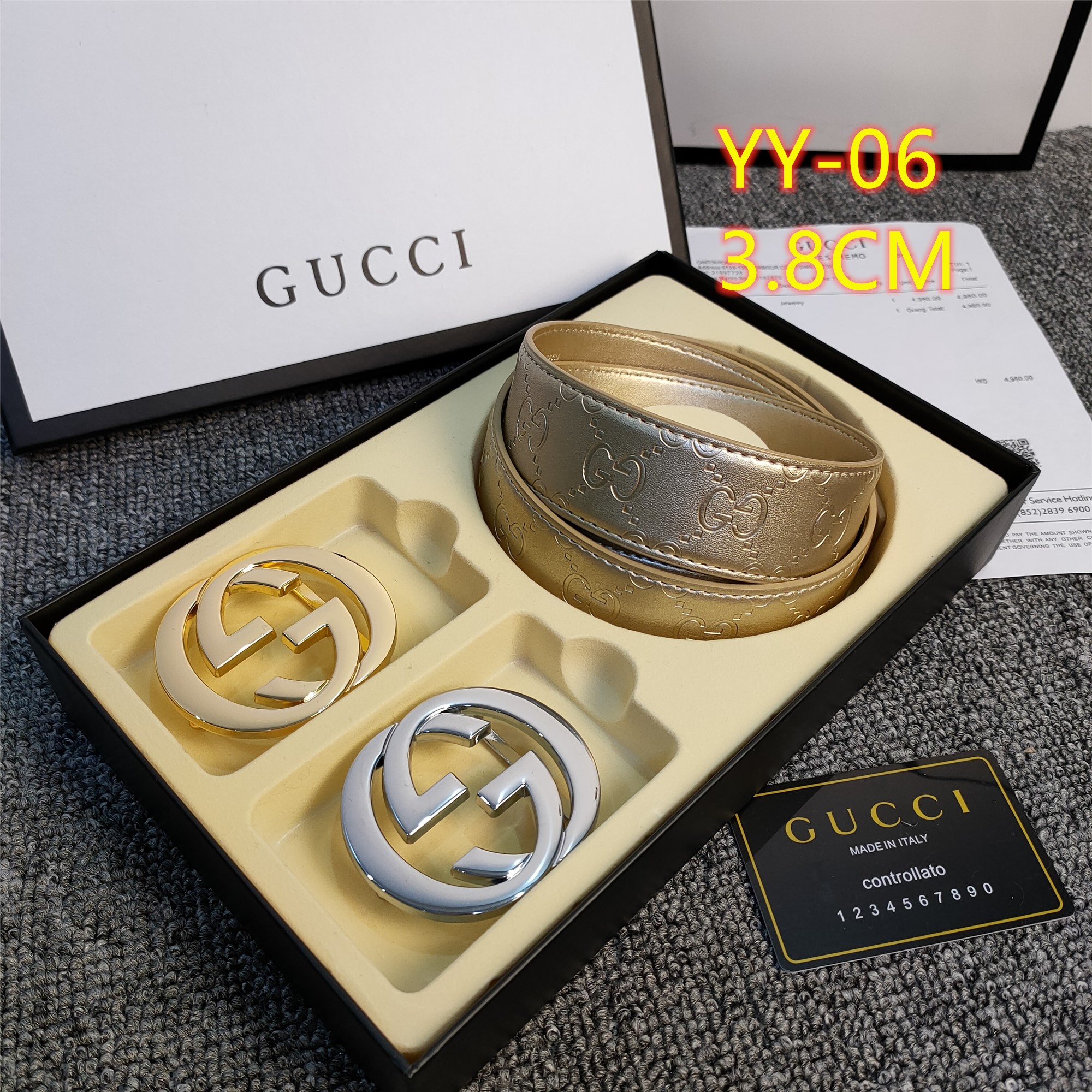 24.02 $ GUCCI   CODE shu-2690-R gallery