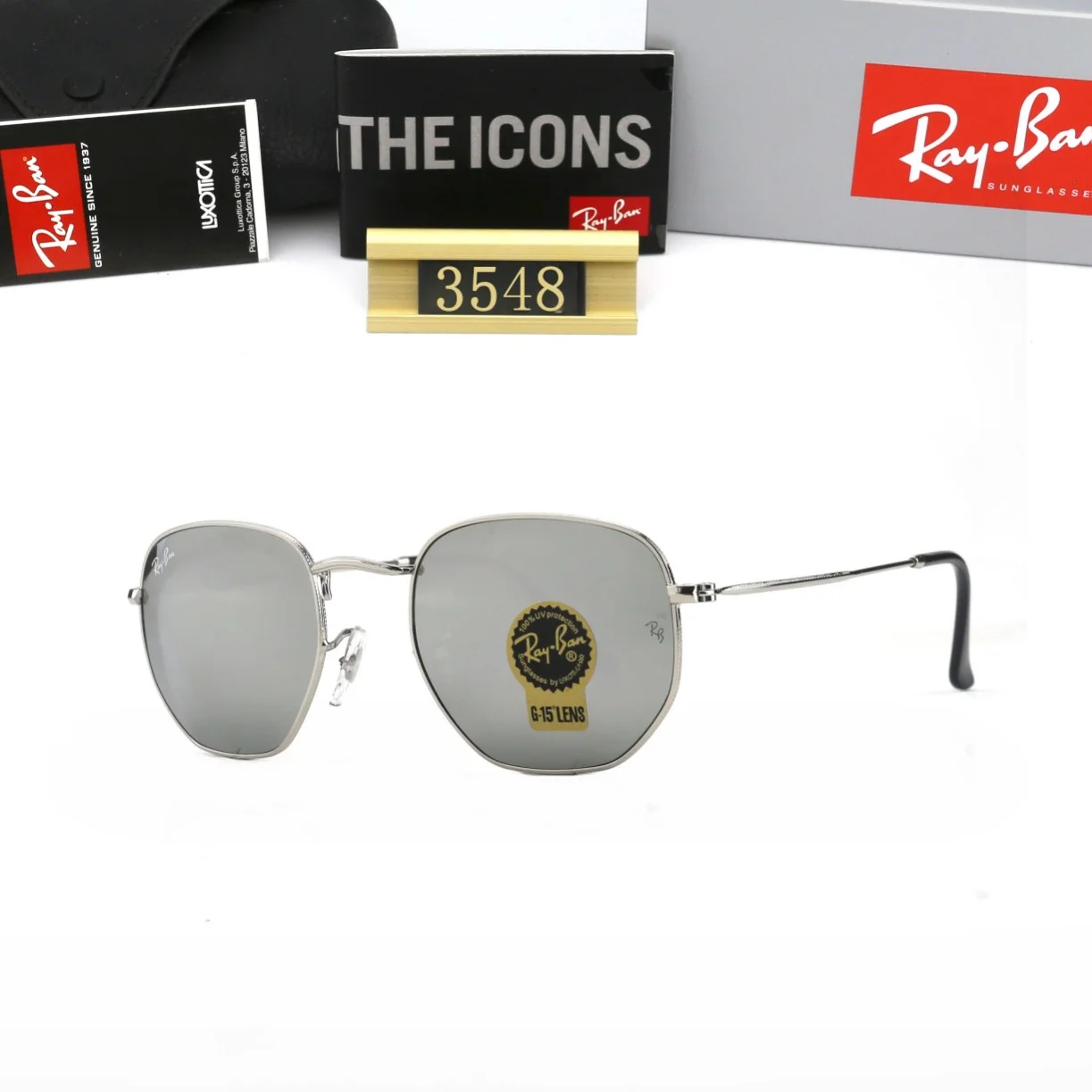 3893-27-199- Ray Ban-with box gallery