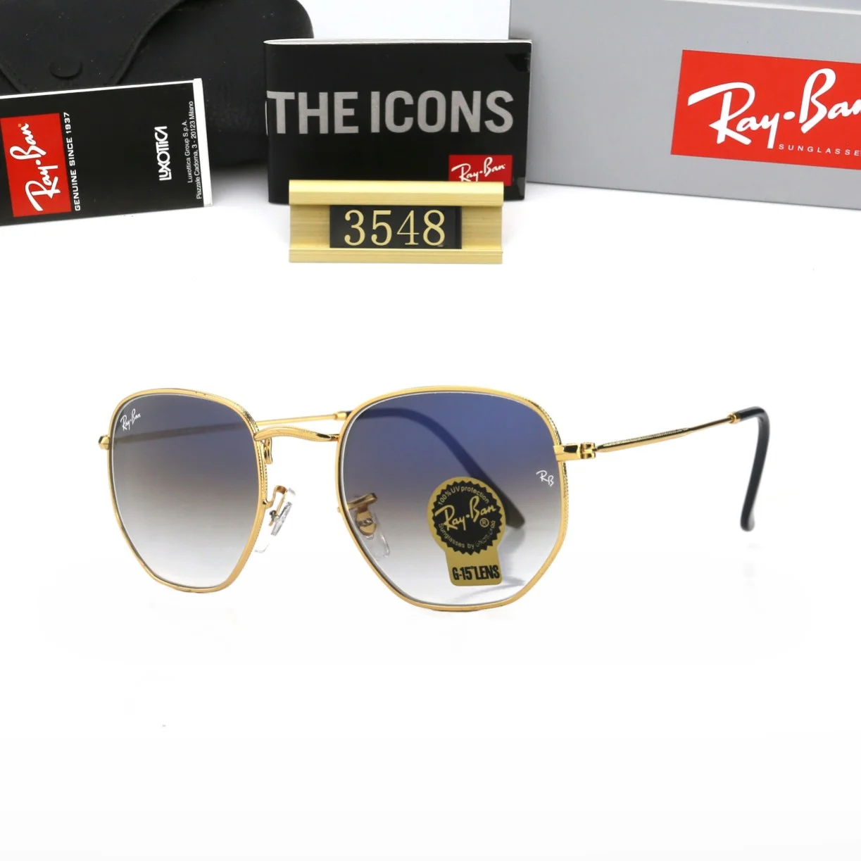 3893-27-199- Ray Ban-with box gallery