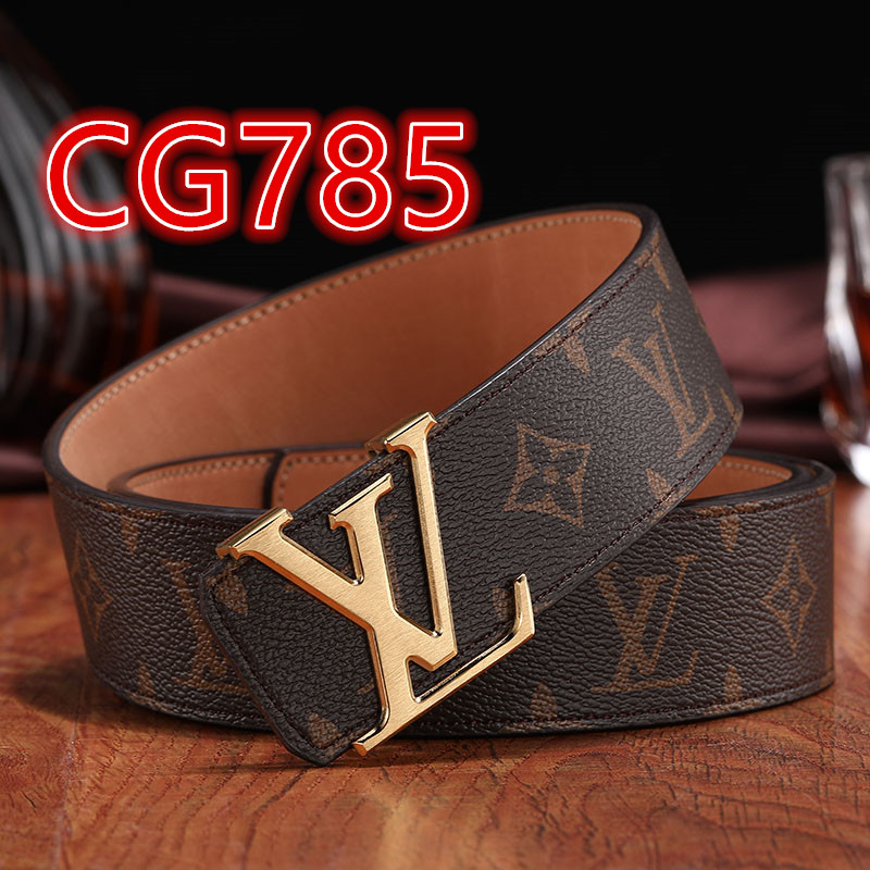 CG779-CG787 Width: 3.8cm LV Belt gallery