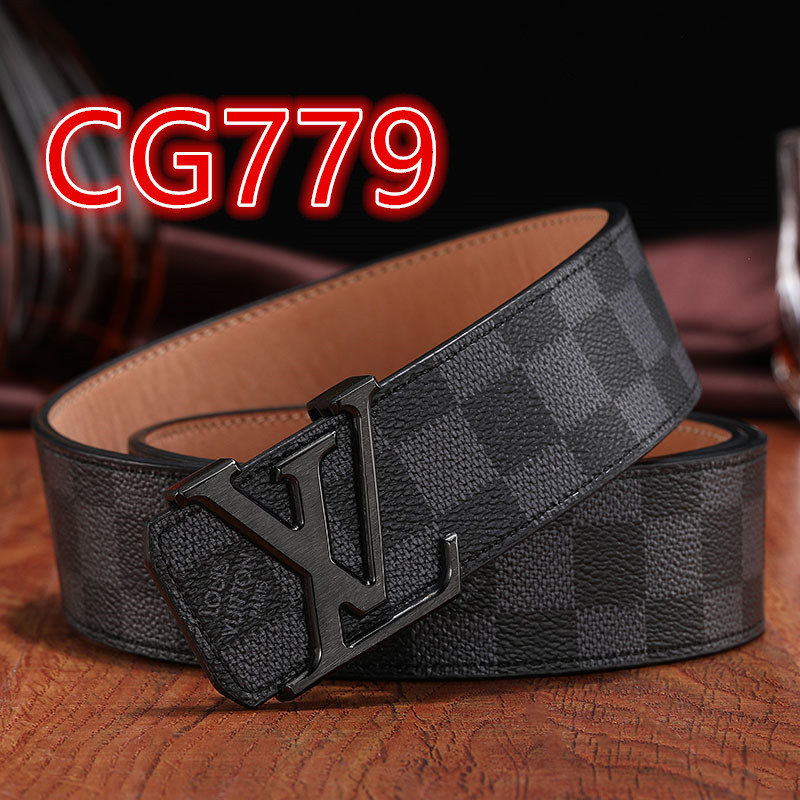 CG779-CG787 Width: 3.8cm LV Belt gallery