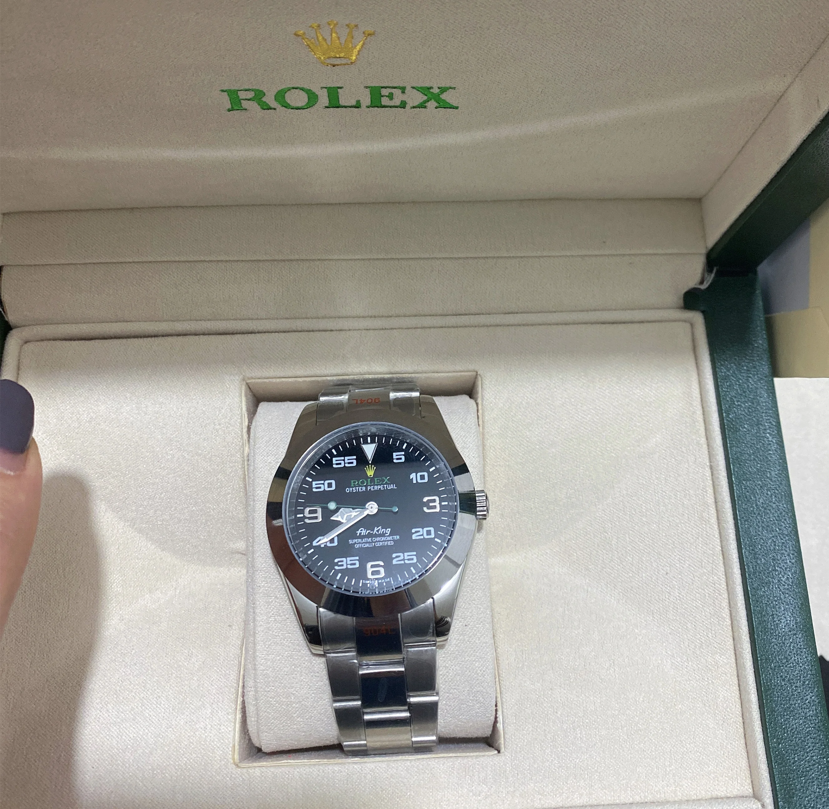 CODE:3811-120$-ROLEX-WITH BOX gallery