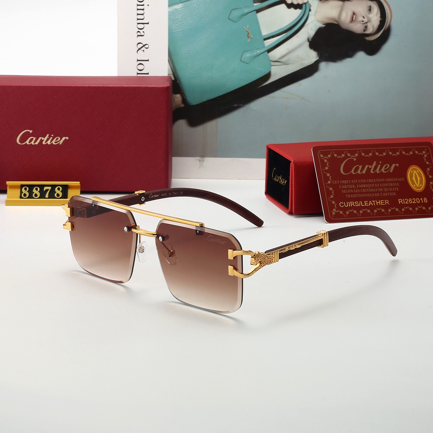 CV4267-CV4271，Cartier sunglasses 22.99 gallery