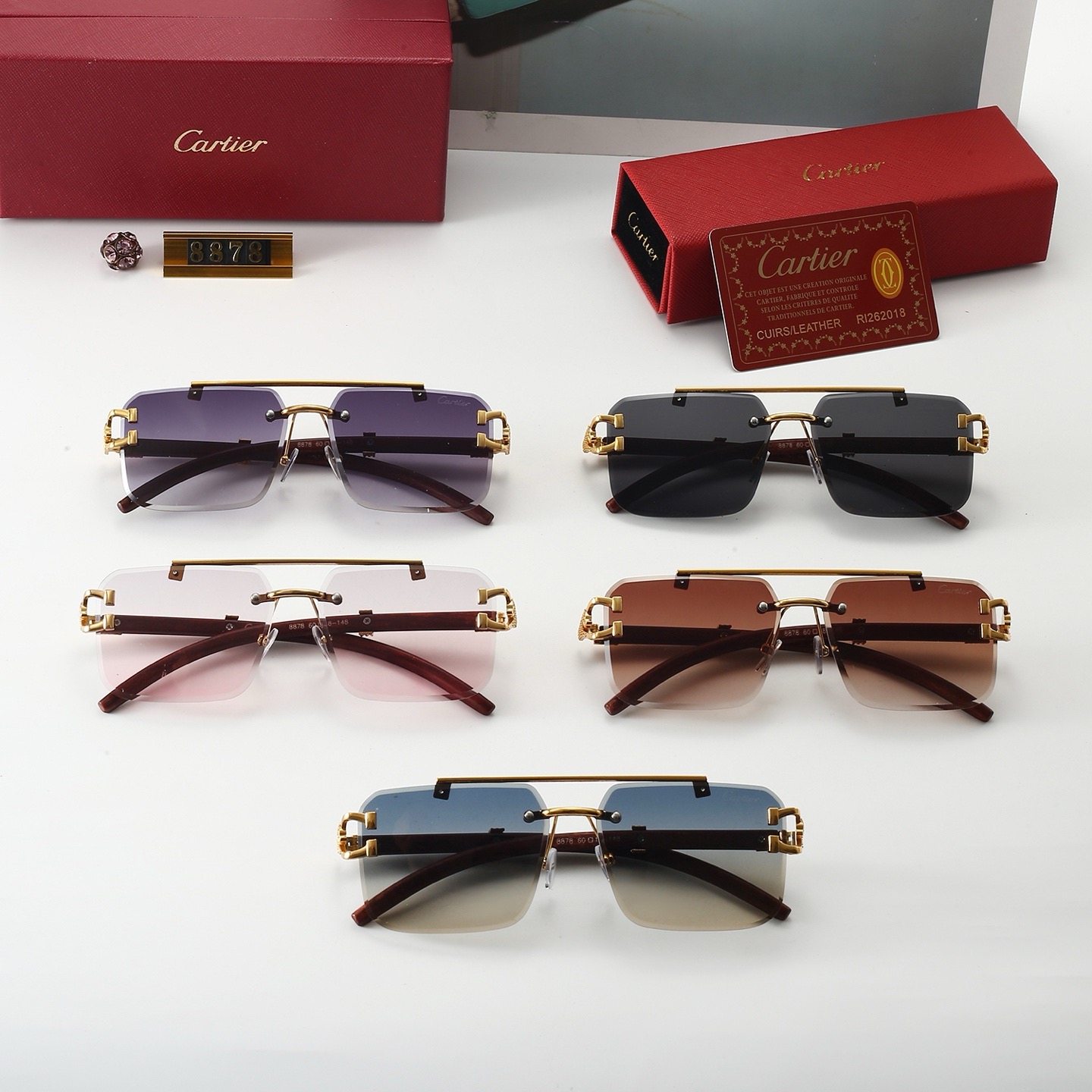 CV4267-CV4271，Cartier sunglasses 22.99 gallery