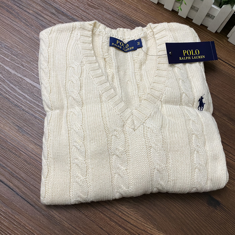 EE267 POLO Women's sweater V-neck gallery